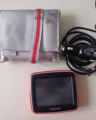 Tom Tom start rosso con supporto - NUOVO