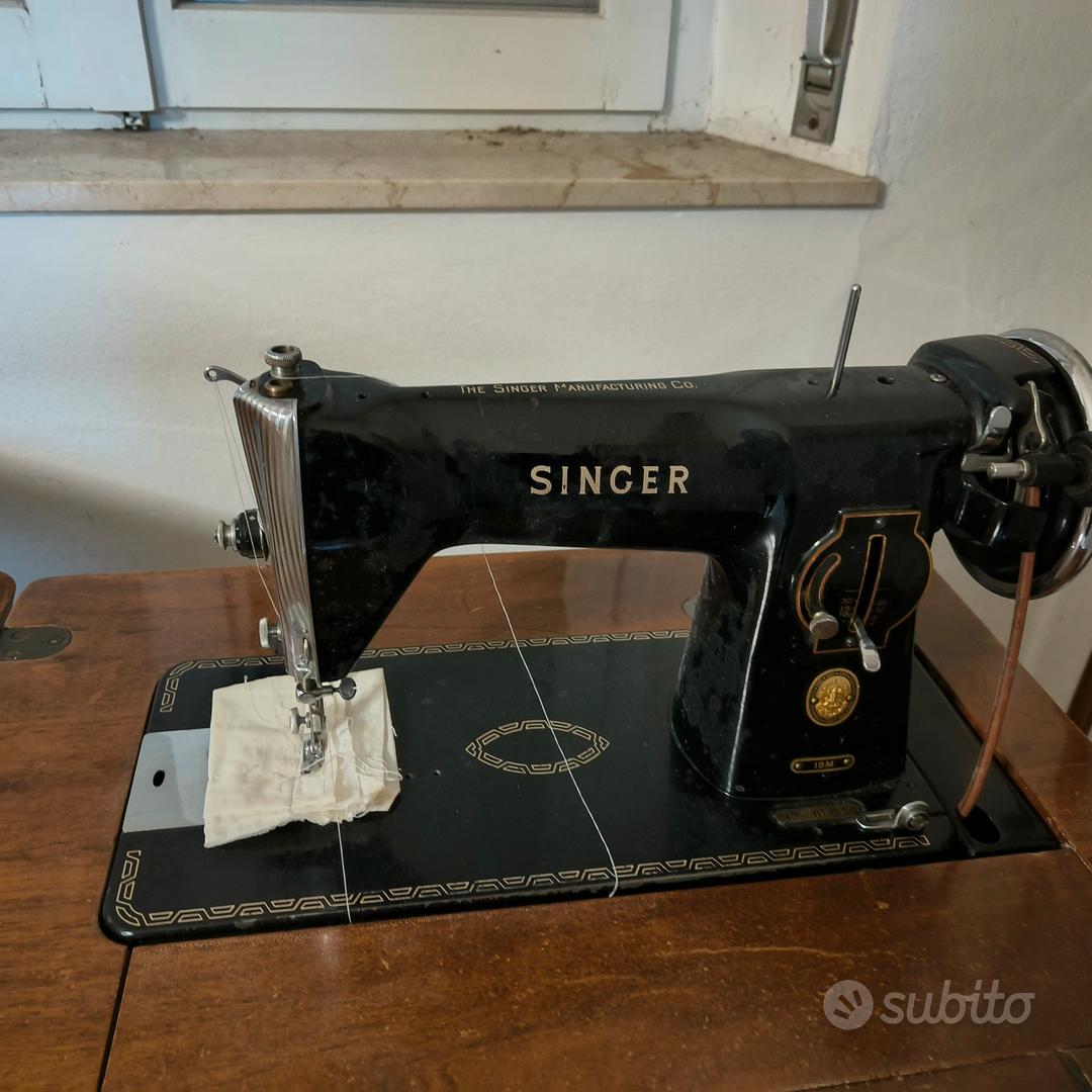 macchina da cucire Singer d'epoca - Arredamento e Casalinghi In vendita ...