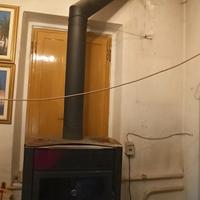 termostufa a legna con forno  laminox