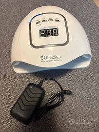 Lampada unghie UV SUN x5 professionale 150W
