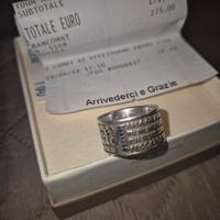 ANELLO TUUM ARGENTO 925 ORIGINALE 