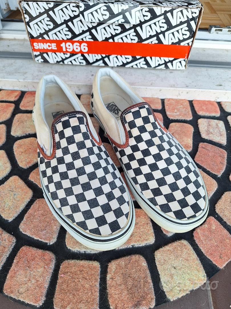 Vans classic slip on scacchi originali 1 versione Abbigliamento e Accessori In vendita a Biella