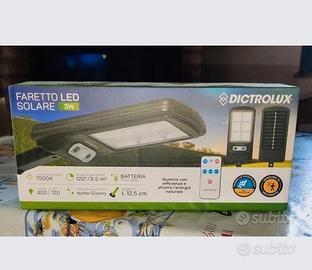 Faro solare 120 Led  Dictrolux