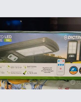 Faro solare 120 Led  Dictrolux