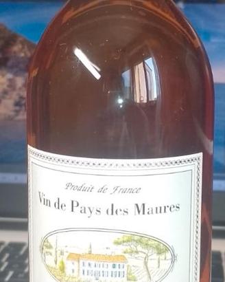 Bottiglia Domaine de l'Esparron Vintage anni 80