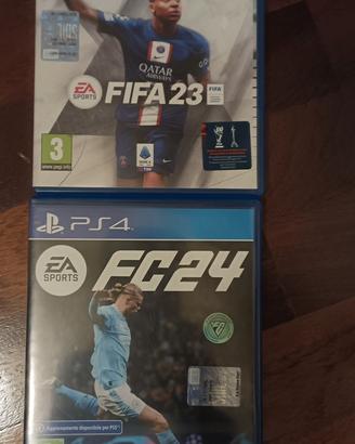 ps4  FIFA 23 e 24