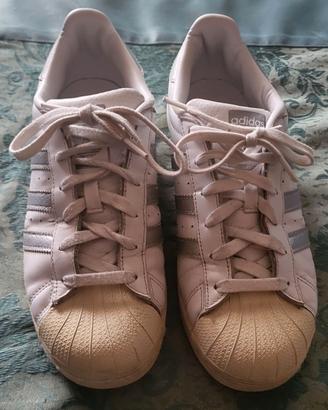 Scarpe Adidas Superstar taglia 39,5 colore bianco