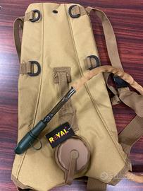 Zaino con sacca acqua 3 lt NUOVO