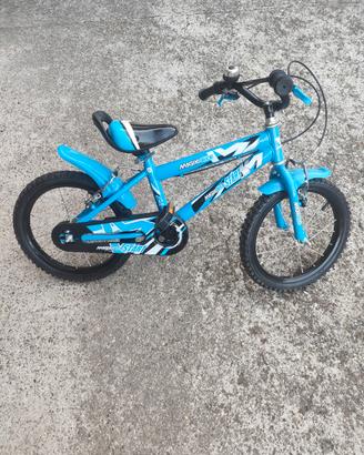 bici taglia 5/6 anni, 16 pollici 