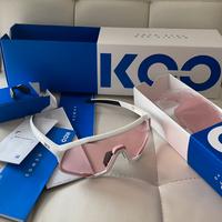 Occhiali koo white linte pink