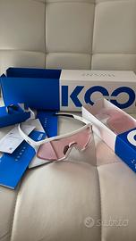 Occhiali koo white linte pink