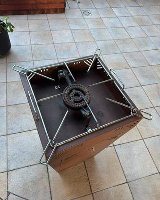 barbecue a gas