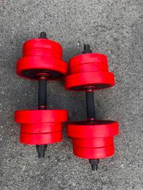 Set pesi componibili da 20 kg