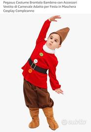 Costume Brontolo 4/5 anni