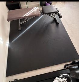 Tappeti in gomma per palestra