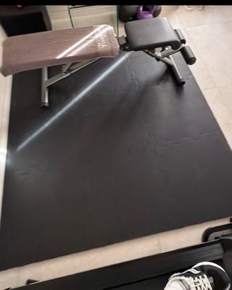 Tappeti in gomma per palestra