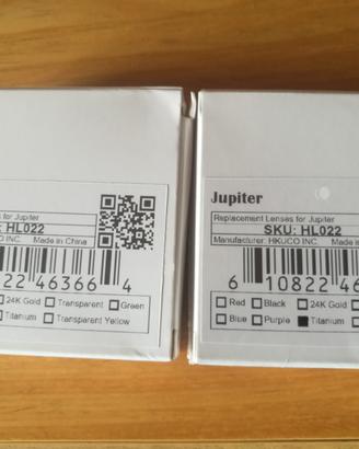 Lenti NUOVE marca HYUCO occhiali oakley jupiter