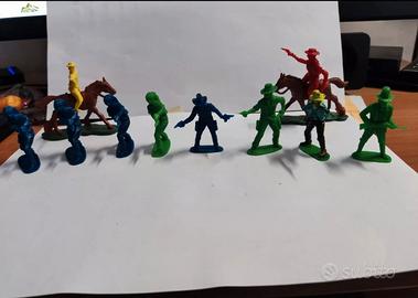 Soldatini cloni Airfix Cowboys lotto 2