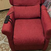 poltrona elettrica regolabile