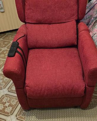 poltrona elettrica regolabile