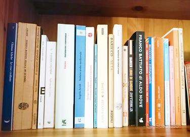 35 libri autori vari scaffale 1 A-B