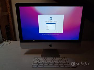 iMac 21,5” Late 2015 tastiera e mouse inclusi