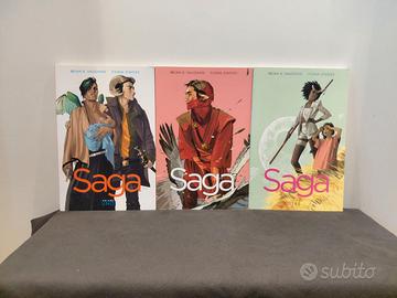 Saga 1,2,3, Vaughan/Staples, BAO