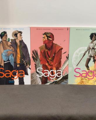 Saga 1,2,3, Vaughan/Staples, BAO