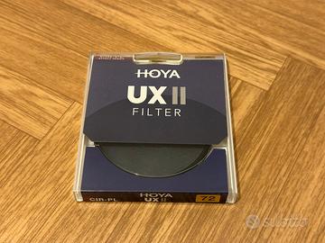Filtro polarizzatore HOYA 72 mm UX II CIR-PL