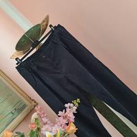 pantalone donna velluto nero 