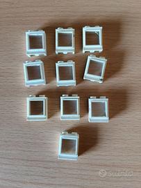 Lotto LEGO finestre 1x2x2 bianche