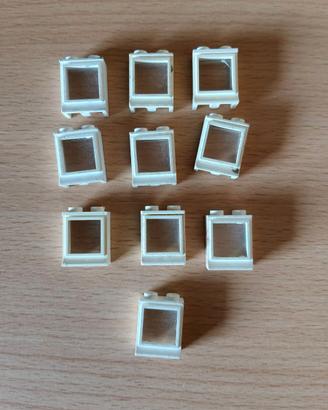 Lotto LEGO finestre 1x2x2 bianche
