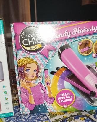 microfono wireless e creazioni hairstyle