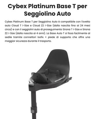 Base T isofix cybex