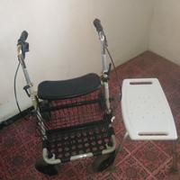 Carrello e seduta bagno