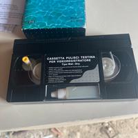 Cassetta pulisci testina VHS