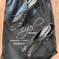 scarpa da ballo stringata tacco 3,5
