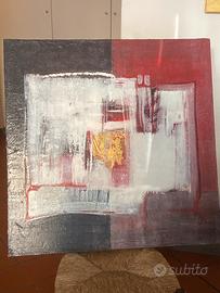 Quadro 80x80 Fernanda Morganti tecnica mista