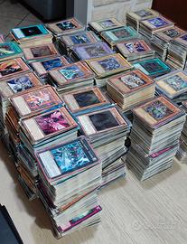 1000 carte Yugioh Brillanti, scritta d'oro ecc