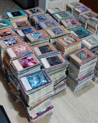 1000 carte Yugioh Brillanti, scritta d'oro ecc