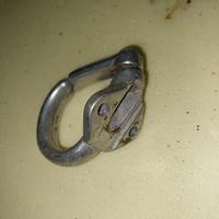gancio portaborsa Vespa alluminio . vintage