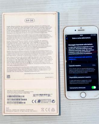 iPhone 8 64gb rosa completo di scatola