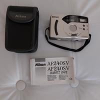 fotocamera NIKON AF240SV compatta vintage