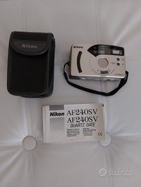 fotocamera NIKON AF240SV compatta vintage