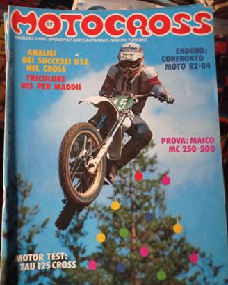 Rivista MOTOCROSS numero 12 del 1982