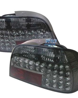 FANALI BMW SERIE 7 E38 95-02 LED FONDO CROMATO FUM
