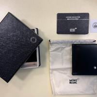 Montblanc Portafoglio 6 scomparti com fermasoldi