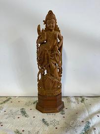 Scultura in legno di sandalo