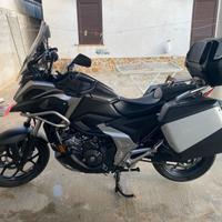 Honda nc 750x DCT travel