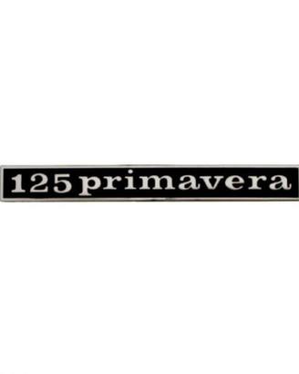 Targhetta posteriore Piaggio Vespa 125 Primavera
